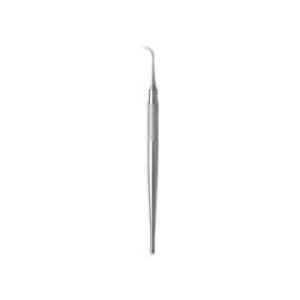 Curette Nebraska Single End Size 128 No.6 Satin Steel Immunity Steel Ea