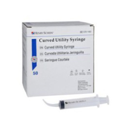 Curved Utility Syringe Disposable 50/Bx