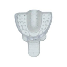 Single Arch Impression Tray Perforated 1 Large Upper 12/Bg