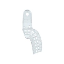 President Disposable Quadrant Impression Tray Perforated 8 UR/LL 12/Bg