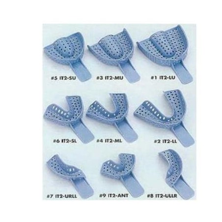 Excellent II Disposable Impression Tray 4 Medium Lower 12/Pk