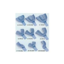 Excellent II Disposable Impression Tray 8 Upper Left / Lower Right 12/Pk