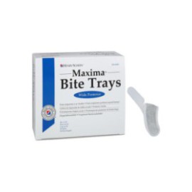 Maxima Bite Trays Dual Arch Posterior Wide 50/Bx