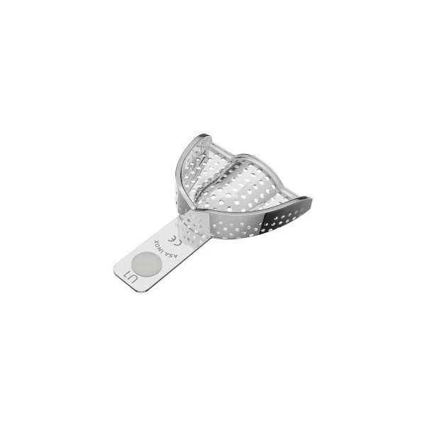 S.S. Perforated Impression Tray Perma-Lock Upper 1