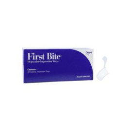 First Bite Bite Trays Double Arch Sideless 50/Bx