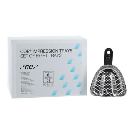 COE Impression Tray Perforated Full Set 8/Bx