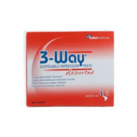 3-Way Bite Trays Assorted 40/Bx