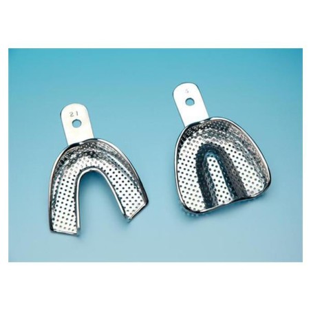 C-Type Impression Tray Perforated Regular Set 6/Bx