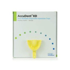 AccuDent XD Disposable Dentate Tray Perforated 6 Small Upper Refill Pack 12/Pk