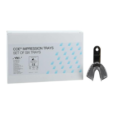 COE Impression Tray Perforated Full Set 6/Bx