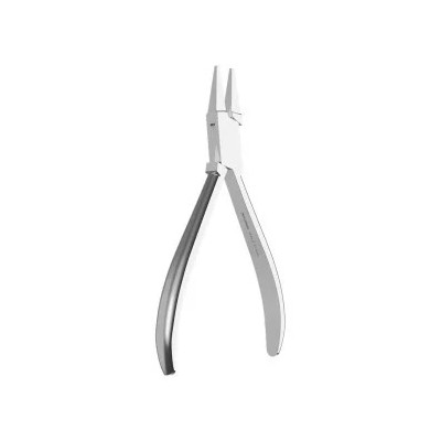 Orthodontic Pliers Flat Knurled Bending Pliers