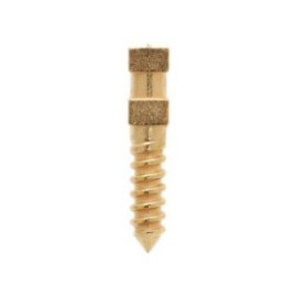 Compo-Post Screw Posts Gold Plated Short S4 12/Bx