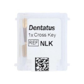 Dentatus Post Key Cross Metal Ea