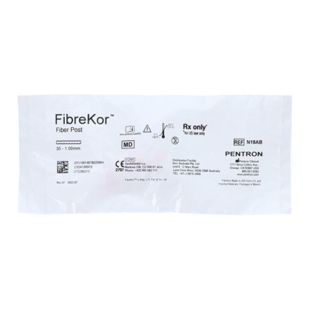 FibreKor Fiber Posts Refill 1 mm 30/Pk