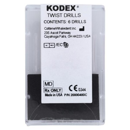 TMS Kodex Drill Aluminum Long Red K91 6/Pk