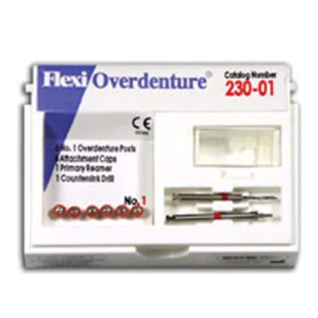 Flexi-Overdenture Posts Refill 2 Blue Ea