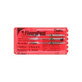 FluoroPost Post Drill Refill Size 4 Green 3/Pk