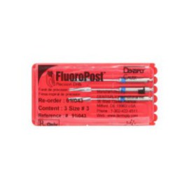 FluoroPost Post Drill Refill Size 3 Blue 3/Pk