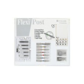 Flexi-Post Posts Titanium Size 0-1-2 Parallel Sided Assorted Ea