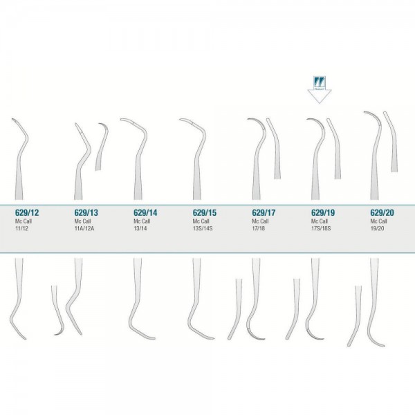 Curette MC CALL 17S/18S