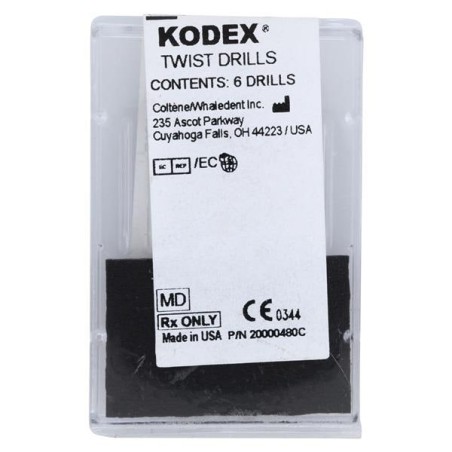 TMS Kodex Drill Aluminum Regular Silver K92 6/Pk