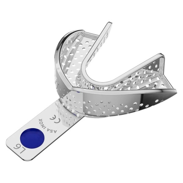 S.S. Perforated Impression Tray Perma-Lock Lower 6