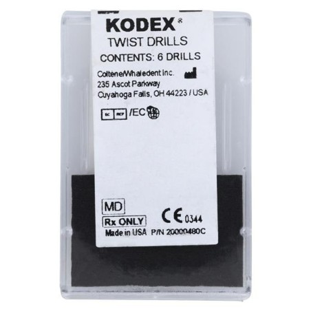 TMS Kodex Drill Aluminum Regular Silver K93 6/Pk