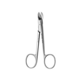 Crown & Gold Scissors 4 3/4 in Curved Ea