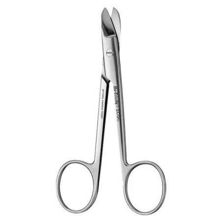 Crown & Gold Scissors 4 3/4 in Curved Ea