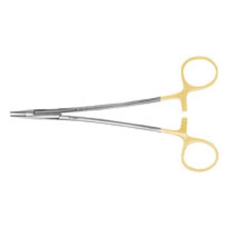 Needle Holder Vascular Stainless Steel 7 in Ea