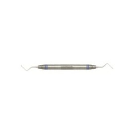 Nordent Periodontal File Hirschfeld Size 3/7 Double End DuraLite ColorRing Ea