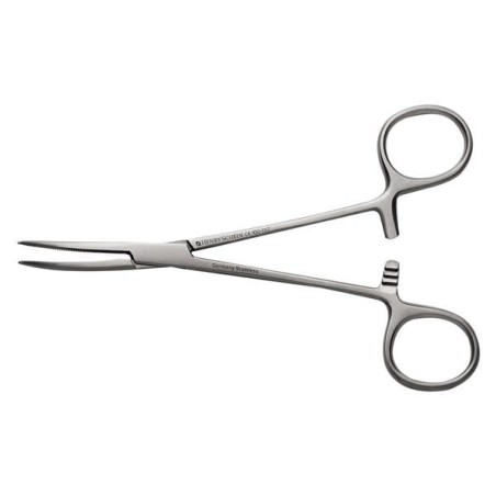 Surgical Hemostat 5.5 in Crile Curved German Stainless Steel Ea