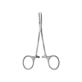 Scissors Hemostat Size 3 Halsted Mosquito Curved Stainless Steel Ea