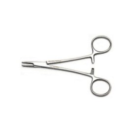 Needle Holder Baumgartner Standard Stainless Steel 5.25 in Ea