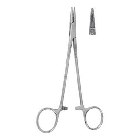 Vantage Needle Holder Crile Wood Stainless Steel Ea