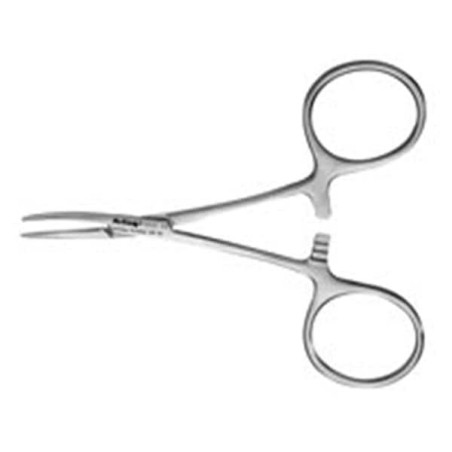 Scissors Hemostat 4 in Hartmann Curved Stainless Steel Ea