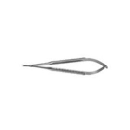 Curved Scissor Castroviejo Micro Serrated Ea