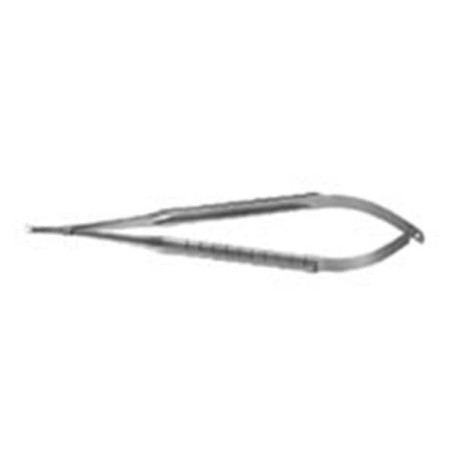 Curved Scissor Castroviejo Micro Serrated Ea