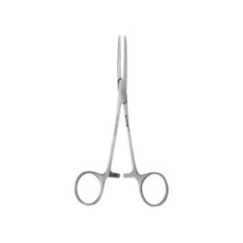 Scissors Hemostat Size 1 Kelly Straight Stainless Steel Ea