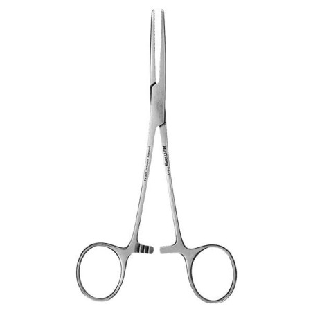 Scissors Hemostat Size 1 Kelly Straight Stainless Steel Ea