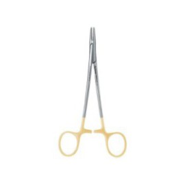 Needle Holder Mayo Hegar Perma Sharp Stainless Steel 6.25 in Ea