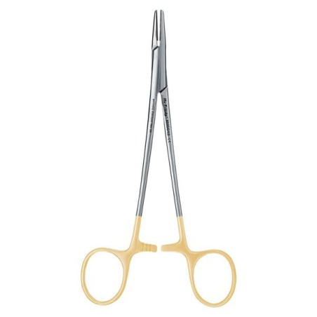 Needle Holder Mayo Hegar Perma Sharp Stainless Steel 6.25 in Ea