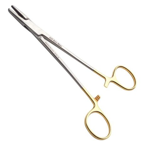 Needle Holder Mayo Hegar Stainless Steel 6 1/4 in Ea