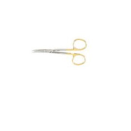 Surgical Scissors 4.5 in Iris Curved Ea