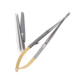 Needle Holder Castroviejo Stainless Steel 7 in Ea