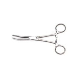 Surgical Hemostat 6.25 in Rochester-Pean Curved Standard Stainless Steel Ea