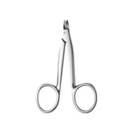 Crown & Gold Scissors 3 1/2 in Curved Ea