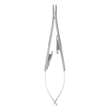 Needle Holder Castroviejo Stainless Steel 5.5 in Ea