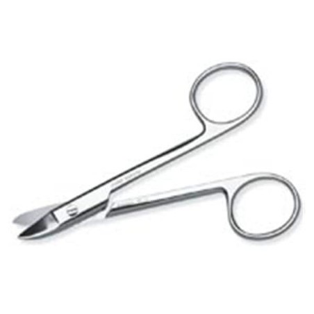 Crown & Collar Scissors 5 in Curved Sharp Ea