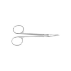 Surgical Scissors 4.5 in Iris Curved Ea